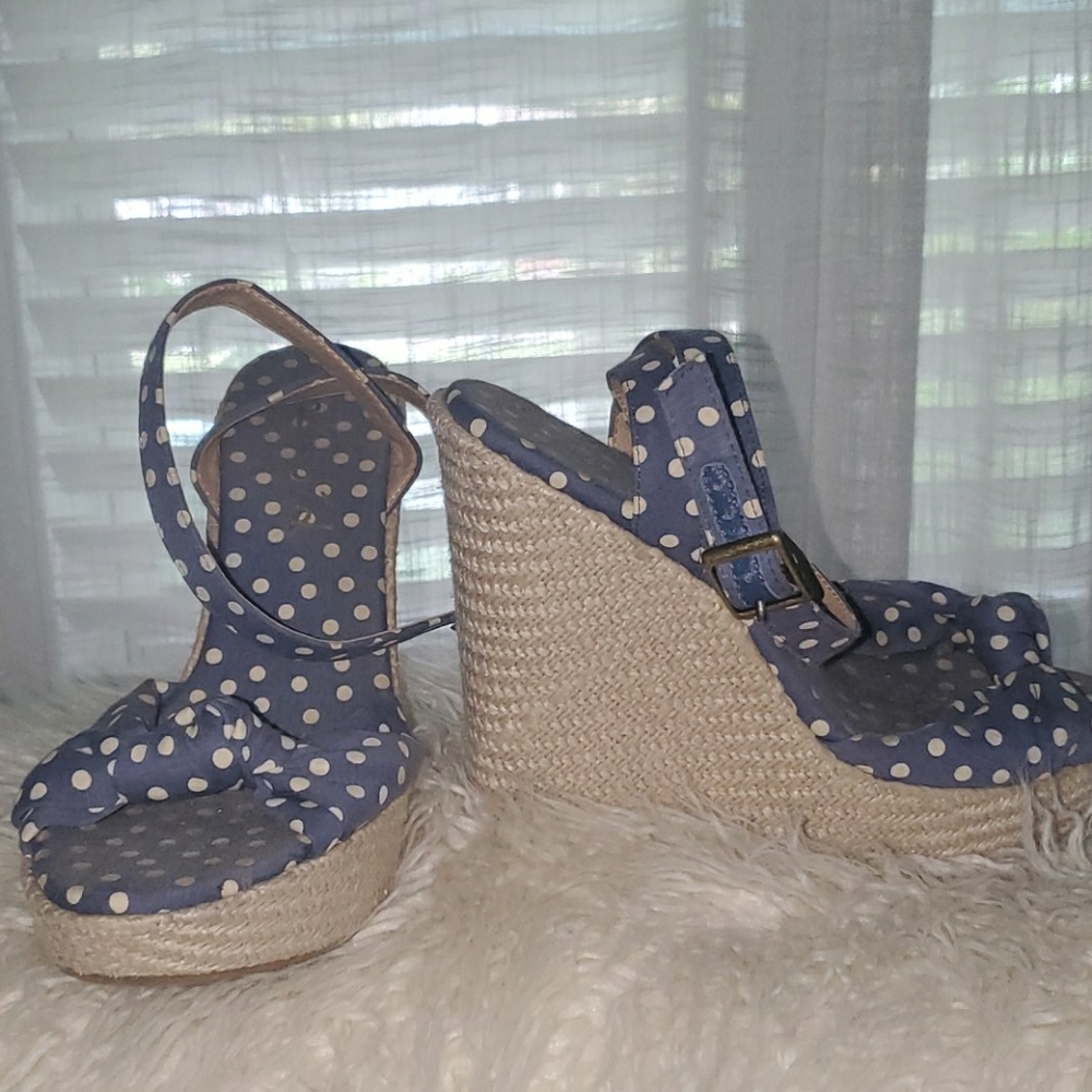 Splendid Polka dot wedges